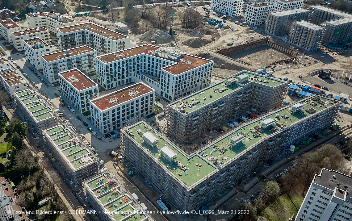 22.03.2023 - Baustele und Wohnanlage Alexisquartier